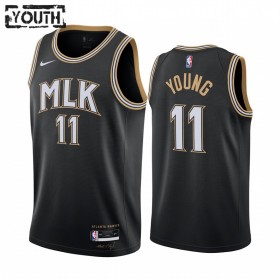 Atlanta Hawks Trae Young 13 2020-21 City Edition Lasten Pelipaidat Swingman